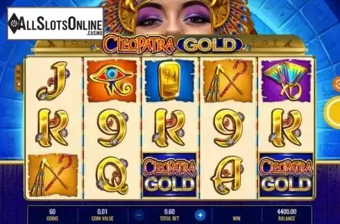 Reel Screen. Cleopatra Gold from IGT