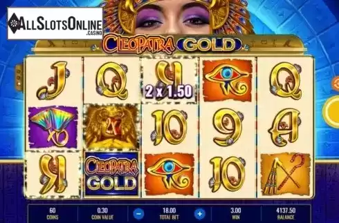 Win Screen 2. Cleopatra Gold from IGT
