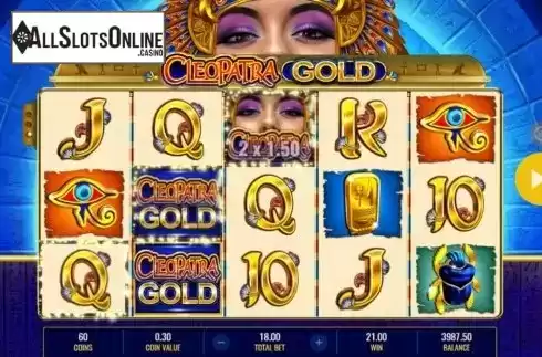 Win Screen 4. Cleopatra Gold from IGT