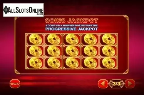 Jackpot. Coin! Coin! Coin! from Playtech