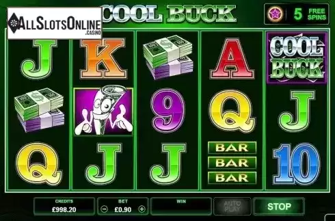 Screen 1. Cool Buck 2017 from Microgaming