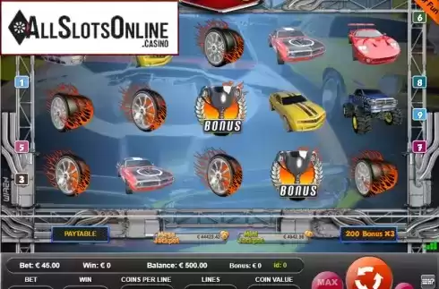 Screen2. Crazy Motors (9) from Portomaso Gaming