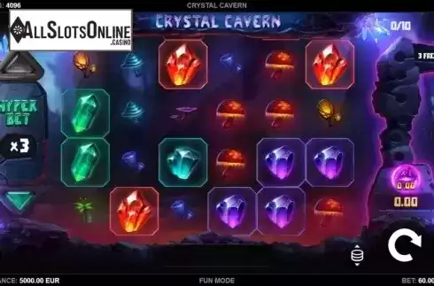 Reel Screen. Crystal Cavern from Kalamba Games