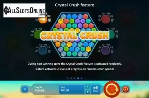 Feature. Crystal Crush from Playson