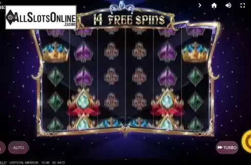 Free Spins 2. Crystal Mirror from Red Tiger
