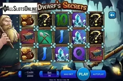 Reels screen. Dwarfs Secrets from X Play