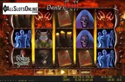 Game reels. Dante's Hell HD from World Match