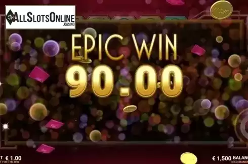 Epic Win Screen . Deco Diamonds from JustForTheWin