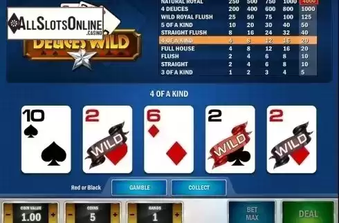 Win Screen. Deuces Wild MH (Play'n Go) from Play'n Go