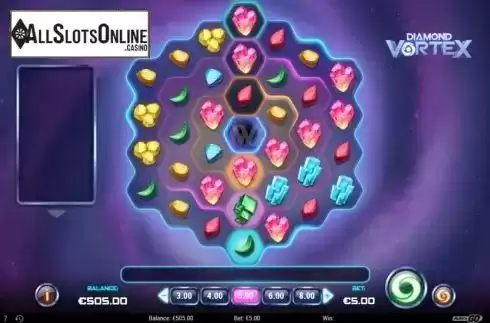 Reel Screen. Diamond Vortex from Play'n Go