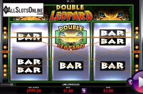 Win screen 2. Double Leopard from Everi