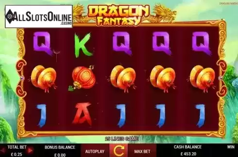 Reel Screen. Dragon Fantasy from ReelFeel Gaming