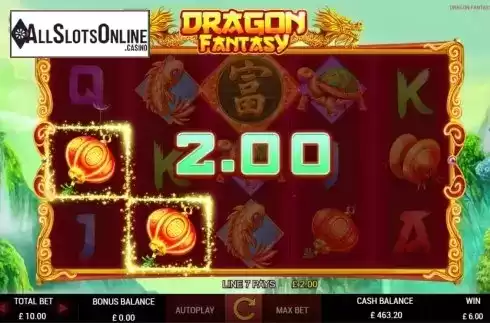 Win Screen 2. Dragon Fantasy from ReelFeel Gaming