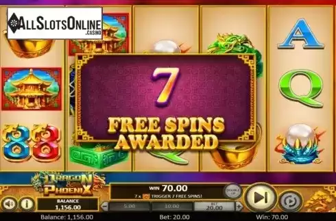 Free Spins 1. Dragon & Phoenix from Betsoft