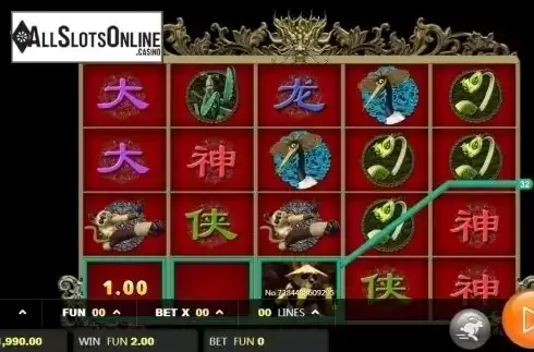 Win screen. Dragon Warrior (JDB168) from JDB168