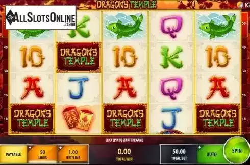 Screen4. Dragon's Temple from IGT