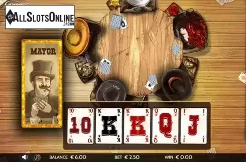 Bonus Game screen 3. El Paso Saloon from Game360