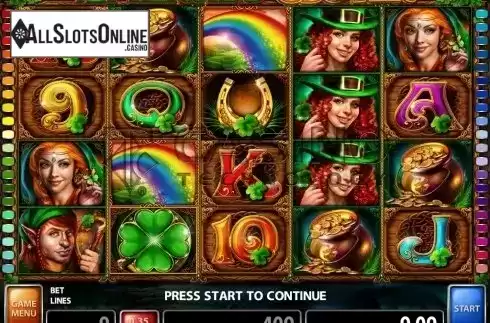 Screen2. Emerald Clover from Casino Technology