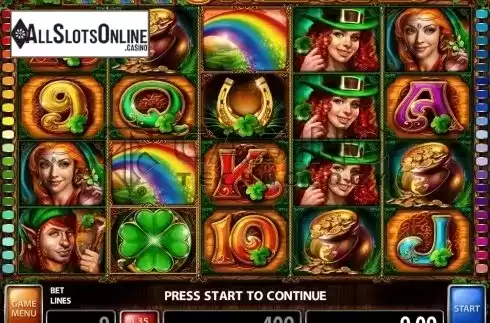 Screen3. Emerald Clover from Casino Technology