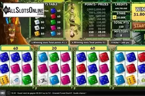 Win Screen 3. Emerald Forest from GAMING1