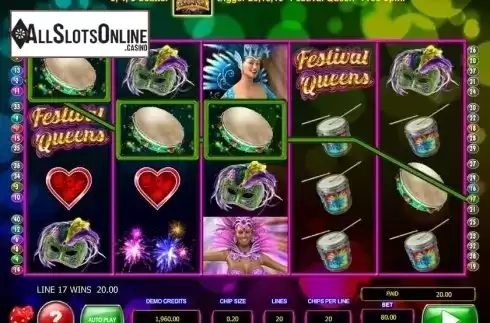 Win. Festival Queen from 2by2 Gaming