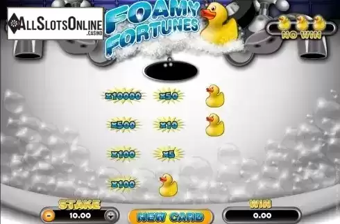Screen2. Foamy Fortunes from Microgaming