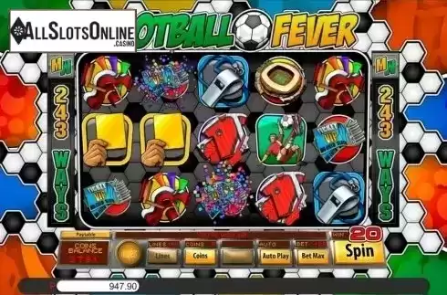 Win Screen . Football Fever from Genii