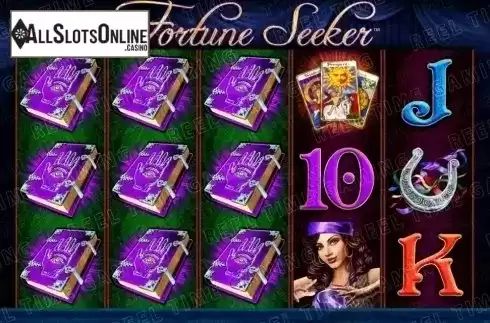 Win screen. Fortune Seeker from Reel Time Gaming