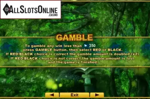 Screen4. Fortune Spells from EGT