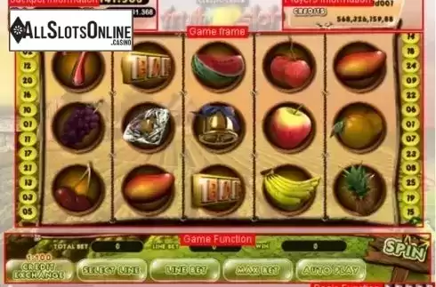 Reel Screen. Fruit Paradise from esball