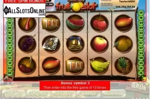 Free Spins. Fruit Paradise from esball