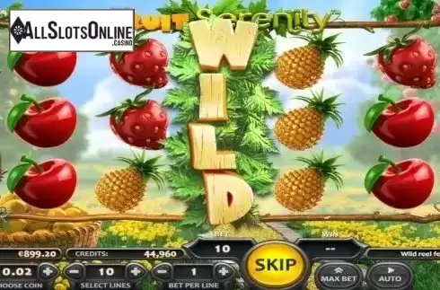 Expanding Wild. Fruit Serenity from Nucleus Gaming