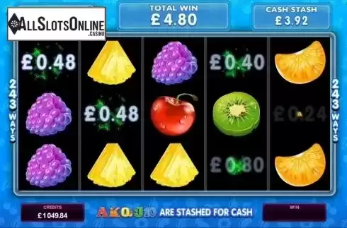 Screen 6. Fruit vs Candy from Microgaming