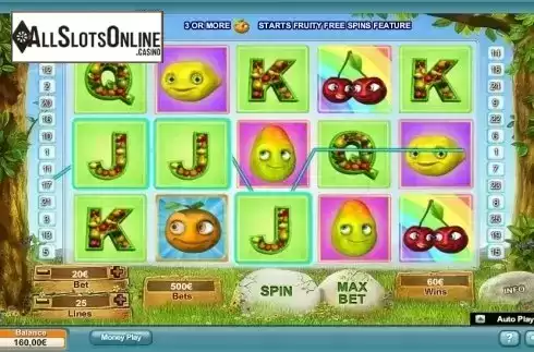 Screen 1. Fruity Friends from NeoGames