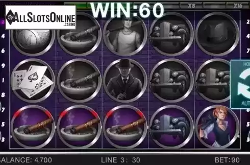 Screen 3. Gangster's Slot from Spinomenal