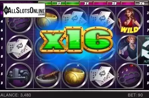 Screen 5. Gangster's Slot from Spinomenal