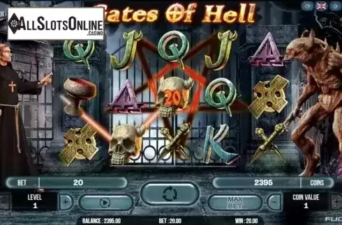 Wild Win screen. Gates Of Hell from Fugaso