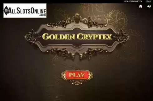 Start Screen. Golden Cryptex from Red Tiger