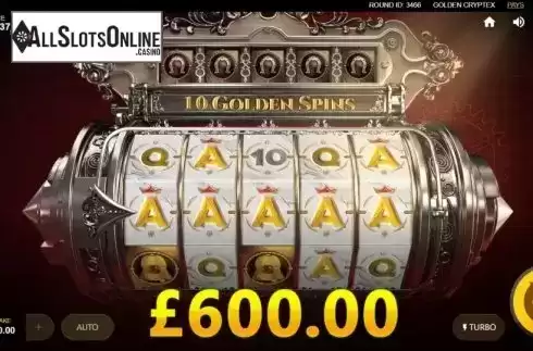 Free Spins 2. Golden Cryptex from Red Tiger