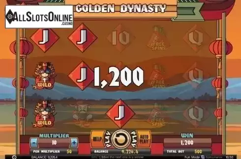 Screen9. Golden Dynasty from Spinomenal
