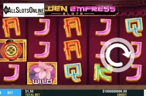 Reel Screen. Golden Empress from Slot Factory