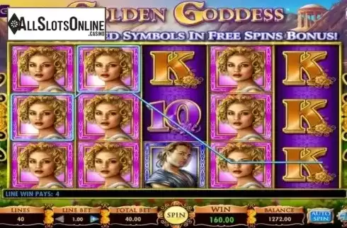 Main game. Golden Goddess from IGT