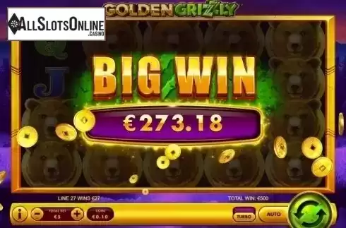 Big Win. Golden Grizzly from Skywind Group