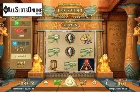 Bonus Game 2. Golden Pyramid from Magnet Gaming