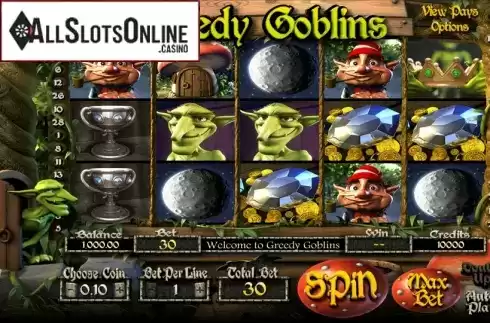 Reels. Greedy Goblins from Betsoft