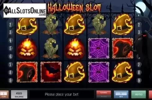 Reel Screen. Halloween Slot from InBet Games