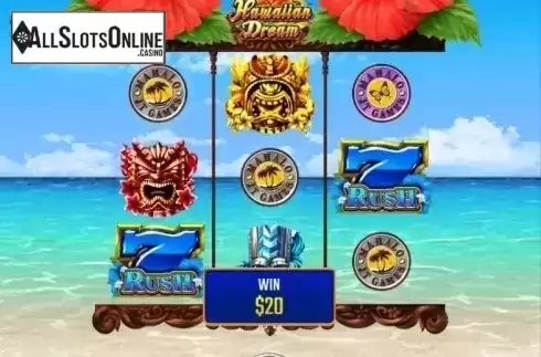 Win Screen 2. Hawaiian Dream from JTG