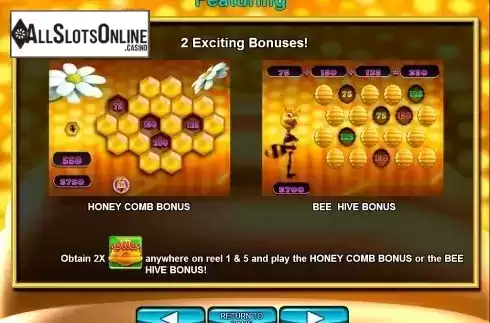 Screen3. Honey Buziness from Microgaming