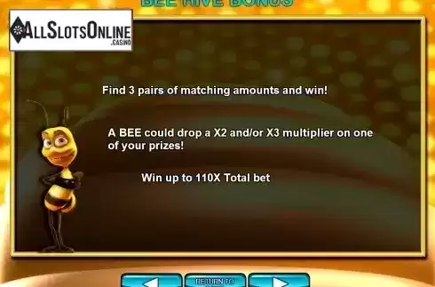 Screen5. Honey Buziness from Microgaming