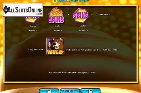 Screen7. Honey Buziness from Microgaming